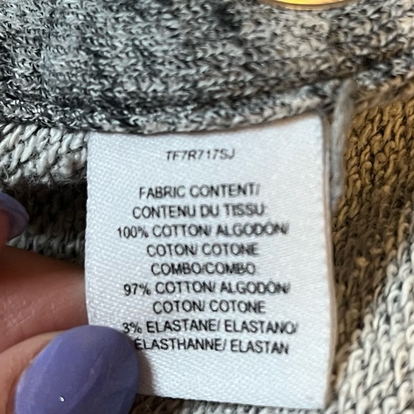 Derek Lam 10 Crosby Charcoal Sweatshirt size 2 - Picture 10 of 12